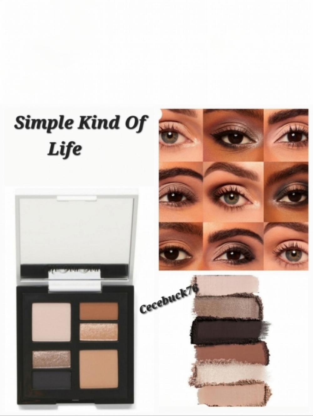 🌺 GXVE I See In Color Simple Kind Of Life Eyeshadow Palette